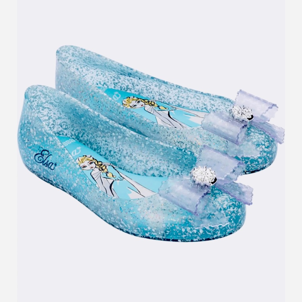 Mini Melissa Sweet Love Disney Princess Flat Elsa Size 2 girls BNIB!